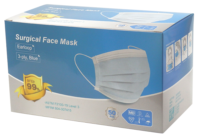 Earloop Medical Face Mask Level 3